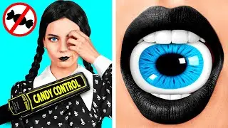 Cara Menyembunyikan Permen ke Dalam Pesta Halloween | Tantangan Gila