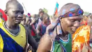 Dergel live in kabur  talata cattle camp south Sudan (south Sudan cultural dance)