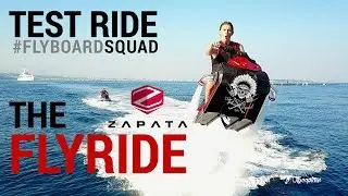 The Flyboard Squad testing the Flyride by Zapata Racing on SOLID