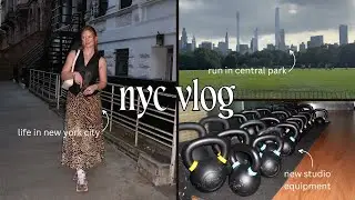NYC VLOG | Unboxing Studio Equipment + Business Organization + Planning Our Italy Trip