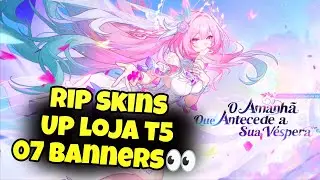 Up Loja t5. 07 Banners. Rip Skins. C&oacute;digos. Resumo 3.7 Entregando Conte&uacute;do Honkai Star Rail & Eneba