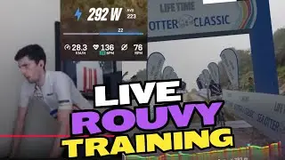 HEAT TRAINING + CADENCE INTERVALS  | 🔴 LIVE on ROUVY