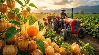 How Goldenberries Are Grown and Harvested in Colombia | Cultivation, Harvesting & Packaging Process