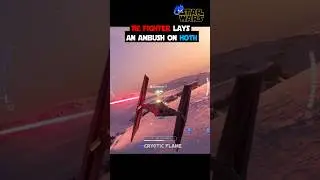 TIE Fighter Lays an Ambush on Hoth #StarWars #battlefront2