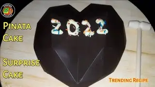 Pinata Cake Recipe | Trending Cake |3D Chocolate Smash Cake | Hammer Viral Cake | പിനാറ്റ കേക്ക്
