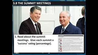 Y11 HW - End of Cold War - 1980s summits
