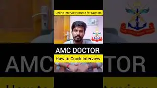 Army Medical Corps l AMC/SSC medical officer interview l AFMS Interview l #armymedicalcorps