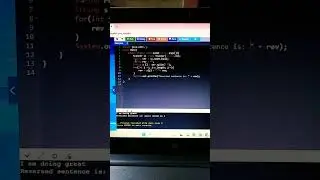 How to reverse a sentence in Java