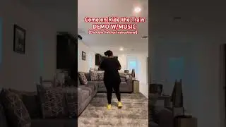 Come on Ride the Train Line Dance Demo with Music