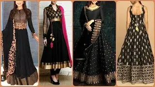 Most Beautiful Black Frocks Designs for Girls // Black Frocks Designs Collection 2019