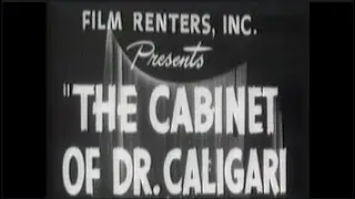Intro, Outro & Cover Art - GoodTimes VHS of The Cabinet of Dr. Caligari (1990)