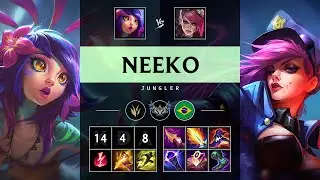 Neeko Jungle vs Vi - BR Challenger Patch 25.10