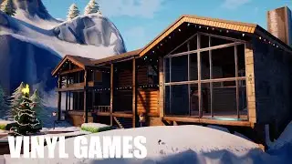 Modern Alpine Mansion (Fortnite Creative Speed Build)