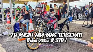 MOTOR CMT BERSINAR DI BEBEK 200CC R STD ! XDRAGBIKE SERI 2 ! 