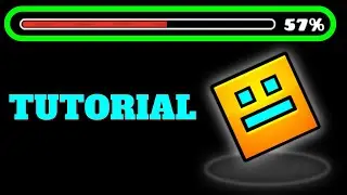 HOW TO TURN ON THE PERCENTAGE BAR IN GEOMETRY DASH!!!