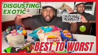 We Ranked EVERY Exotic Lay's Chip Flavor - You'll Never Guess the WORST!