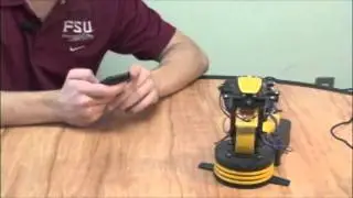 DigiTech Exhibitor Michael DiNicola and his Android Controlled Robotic Arm