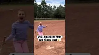 Little girl with a big swing 👏 #teameaston #softball