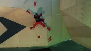 Drohnenflug erste Route Grips Boulderhalle Greifswald