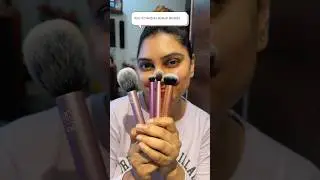 Real Techniques Makeup brushes 🖌️ *Beginner Friendly* 🤩 #shorts #review #makeupbrushes #musthaves