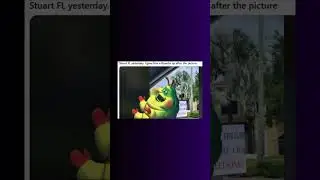 Stuart Florida Trump Sign | Viral Mobile Video | Political Expression 2024