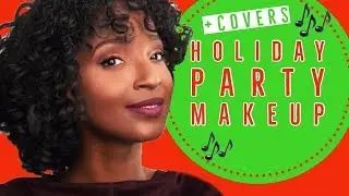 Sultry Holiday Party Makeup Tutorial + Christmas Cover Songs