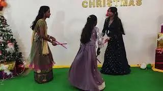Children's dance in Christmas celebration