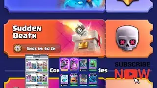 100% Win-Rate Deck for Sudden Death Challenge Mode! | Evolved PEKKA + Balloon Freeze Combo 💀🔥