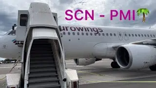 Airbus A320-200 Eurowings Europe (9H-EWB) | Saarbrücken - Palma de Mallorca | Flight Report