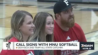 Maddie Call signs with MidAmerica Nazarene softball