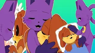 DogDay and CatNap Safe in Each Other’s Arms | Poppy Playtime Chapter 4 Comic Dub