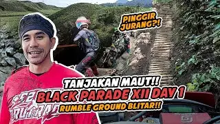 BLACK PARADE DAY 1! 103 KM RALLY X HARD ENDURO!! TREK SADIS BIKIN OBOY TERJUNGKAL!! | PART 1
