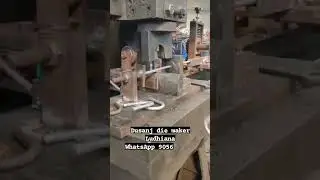 round baar banding die #presstools #diemaking #machine #powerpress