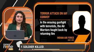 Search Operation Launched After Terrorist Attack on Indian Air Force Convoy in Poonch, J&K | News9