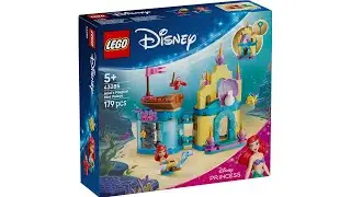 LEGO 43285 Instructions | Disney | Ariel's Magical Mini Palace | The Little Mermaid