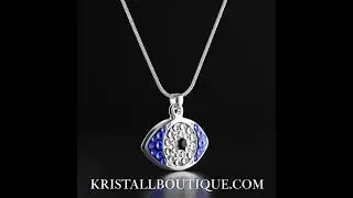 Necklace Eye Silver EXCLUSIVE EDITION #exclusiveedition #luxuryjewelry @Kristall_Boutique