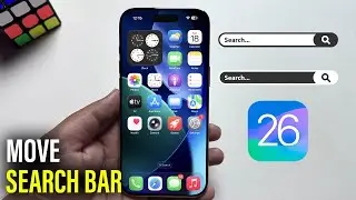 iOS 26 - How To Move Search Bar To Top On iPhone
