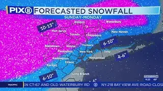 Snowstorm in NY and NJ this weekend: Timeline, expected totals