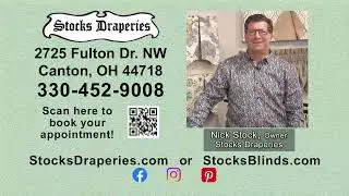 Custom Window Treatments That Fit Perfectly | Stocks Draperies of Canton, Ohio