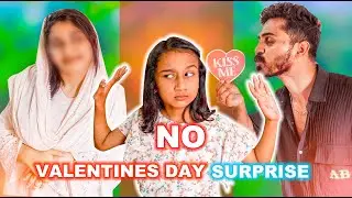 VALENTINES DAY SURPRISE 😢 KISS Zaiba സമ്മതിച്ചില്ല 😭