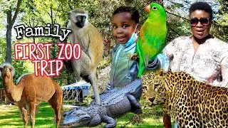 The Girls' First Trip to a Local ZOO | Their Reaction | VLOG |