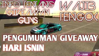 INFO GIVEAWAY | BKN PENGUMUMAN GIVEAWAY TAPI PEMBERITAHUAN,TENGOK SAMPAI HABIS