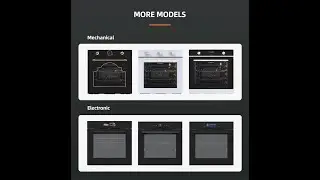 9-function electric oven with a grill rack 7ED09-C8D1#manufacturer #kitchen #factoryproducts #heme