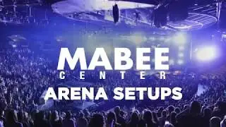 Mabee Center Arena Setups