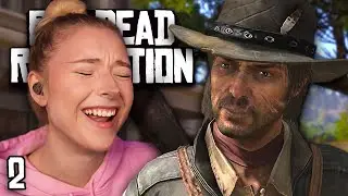 This Game Is CHAOTIC AND HILARIOUS | First Time Playing Red Dead Redemption | Part 2