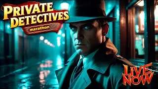 Detective Radio Classics – Night Mystery Marathon (Dragnet, Suspense, Marlowe & More) with visuals!