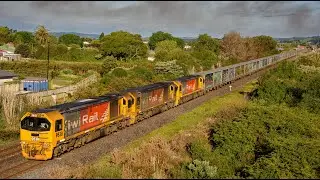 KiwiRail DL's At Work In The Upper North Island 4K