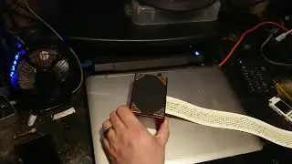FAWM 2019 - Music Box piece (hand punched melody!)