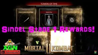Mortal Kombat 11 how to unlock Sindel character Tower Stage 1 Rewards!