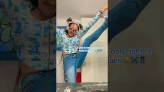 😂❣️ I didn&rsquo;t stretch before the leg thing plus it&rsquo;s jeans so don&rsquo;t come for me 😂 #tiktok #dance
